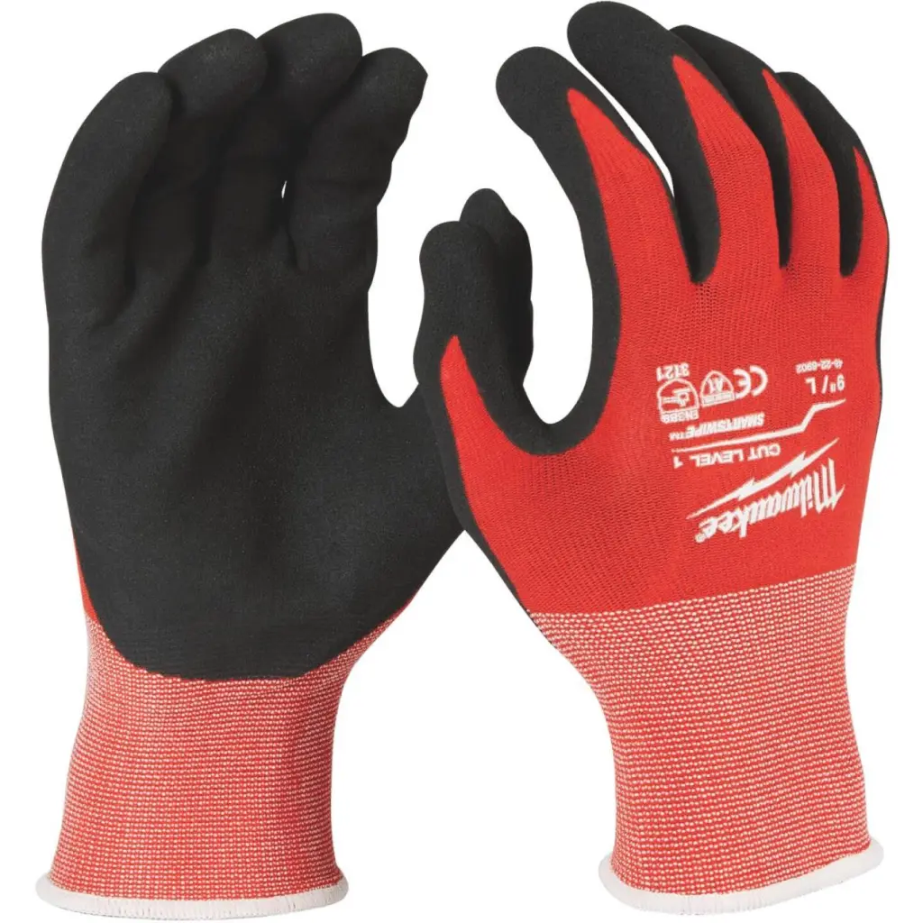 Milwaukee Men's XL Nitrile Coated Cut Level 1 Work Gloves