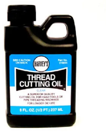 Harvey 016035 Thread Cutting Oil 1/2 Pint Metalworking and Drilling