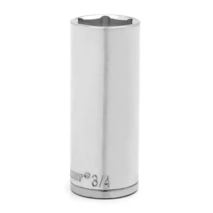 Apex Cooper Tool Crescent 3/8 Drive 6 Point Deep SAE Socket 3/4 Inch Apex Tool Group