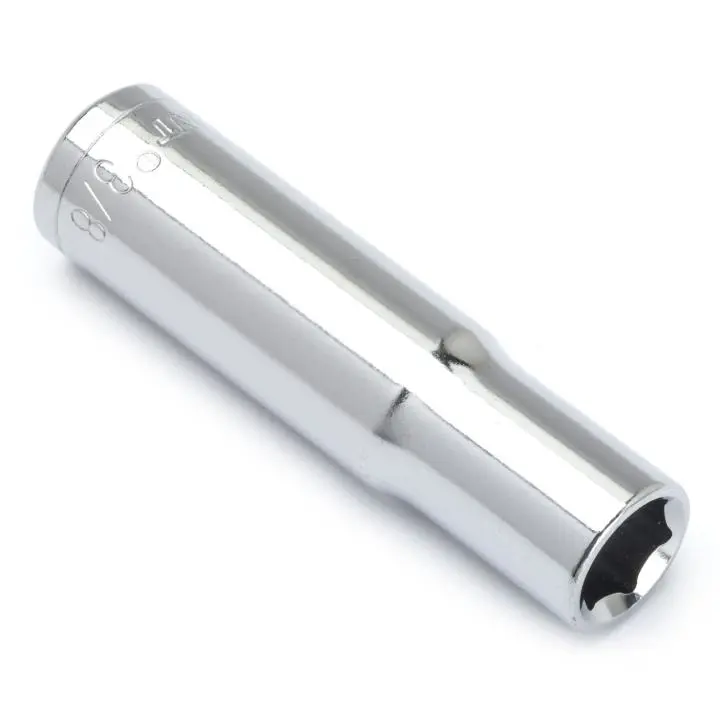 Apex Cooper Tool Crescent 3/8 Drive 6 Point Deep SAE Socket 3/8 Inch Apex Tool Group