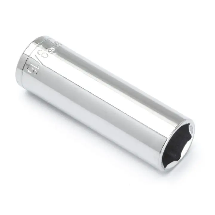 Apex Cooper Tool Crescent 3/8 Drive 6 Point Deep SAE Socket 9/16 Inch Apex Tool Group