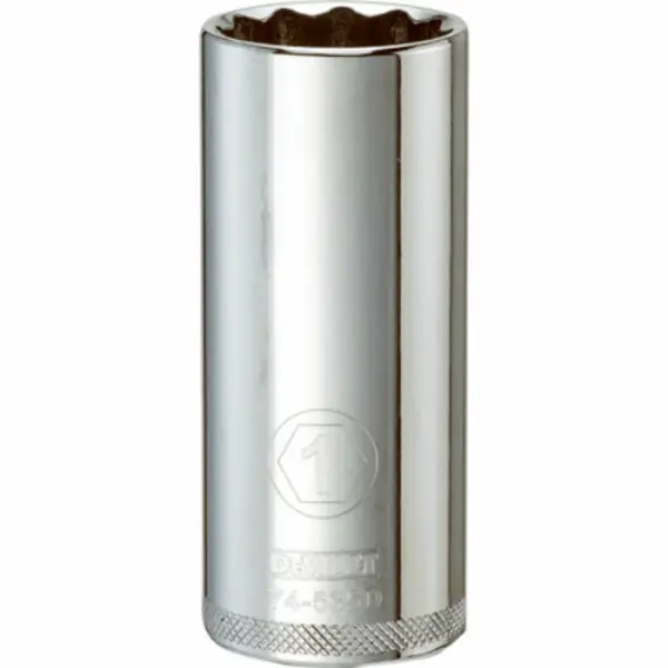 DeWalt DWMT74535OSP Chrome Vanadium Deep Socket 1/2" Drive 1 Inch