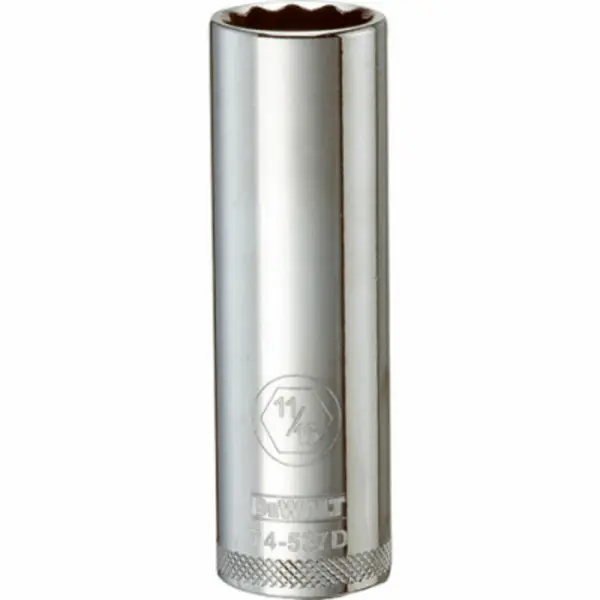 DeWalt DWMT74537OSP Chrome Vanadium Deep Socket 1/2" Drive 11/16 Inch