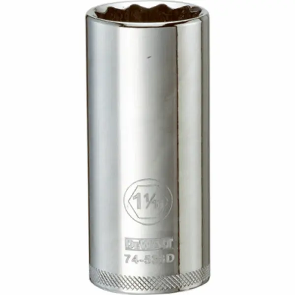 DeWalt DWMT74538OSP Chrome Vanadium Deep Socket 1/2" Drive 1-1/16 Inch
