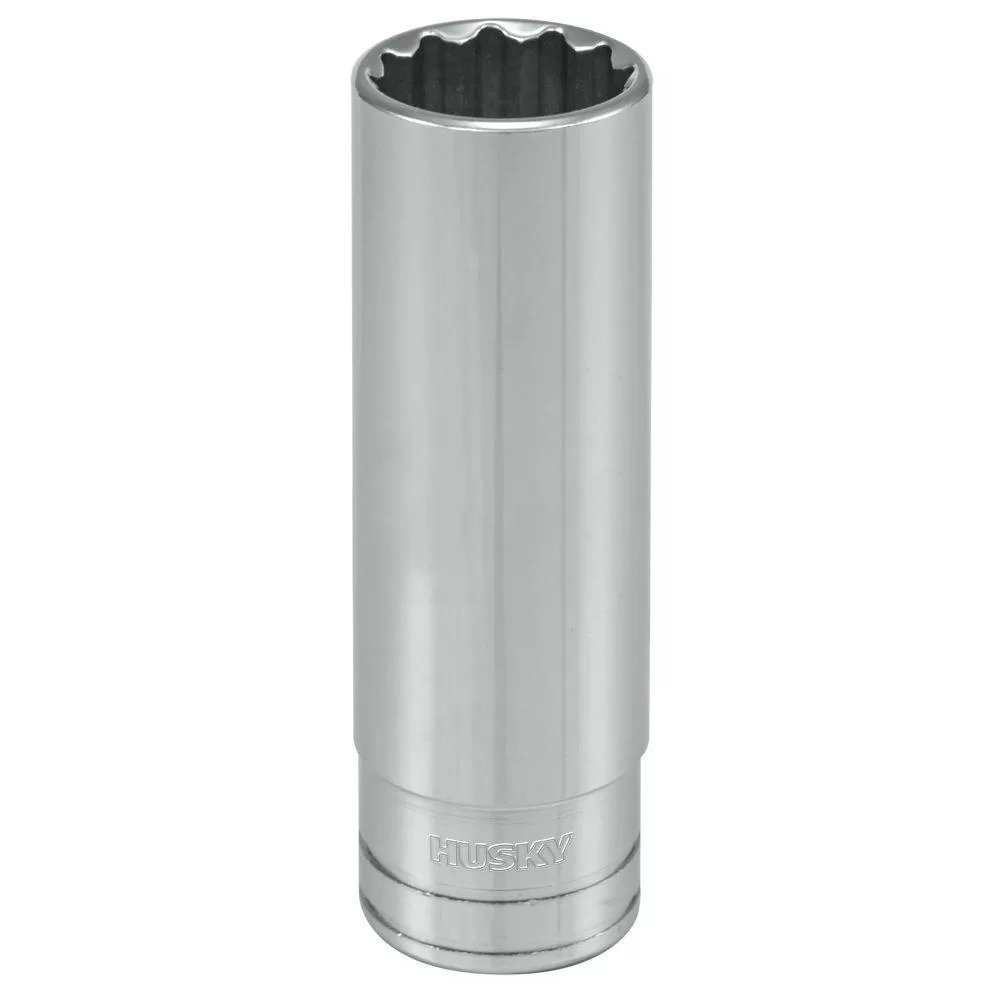 Husky 1/2 . Drive 3/4 . 12-Point SAE Deep Socket Professional Mechanics
