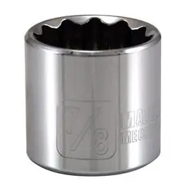 3/8-Inch Drive 7/8-Inch 6-Point Deep Socket Automotive Repair Master Mechanic