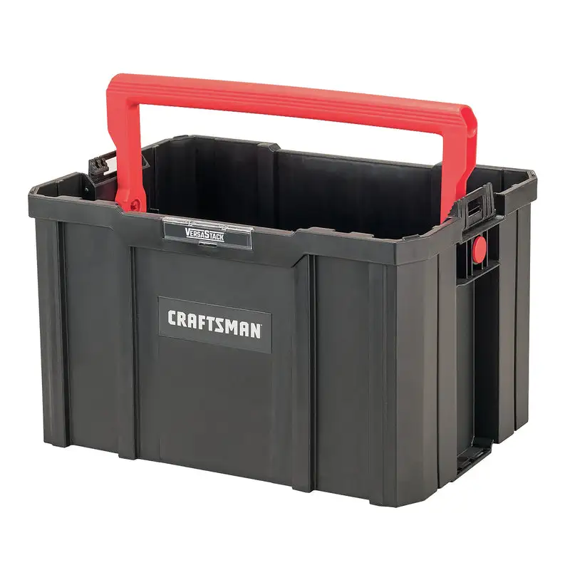 Craftsman VERSASTACK 17 Inch Deep Tool Box 1357 cu Black Red
