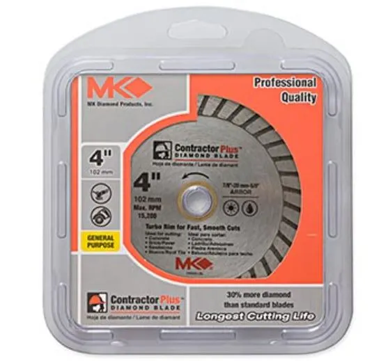Continuous Rim Diamond Blade - Professional Hand Tools On Sale MK Diamond