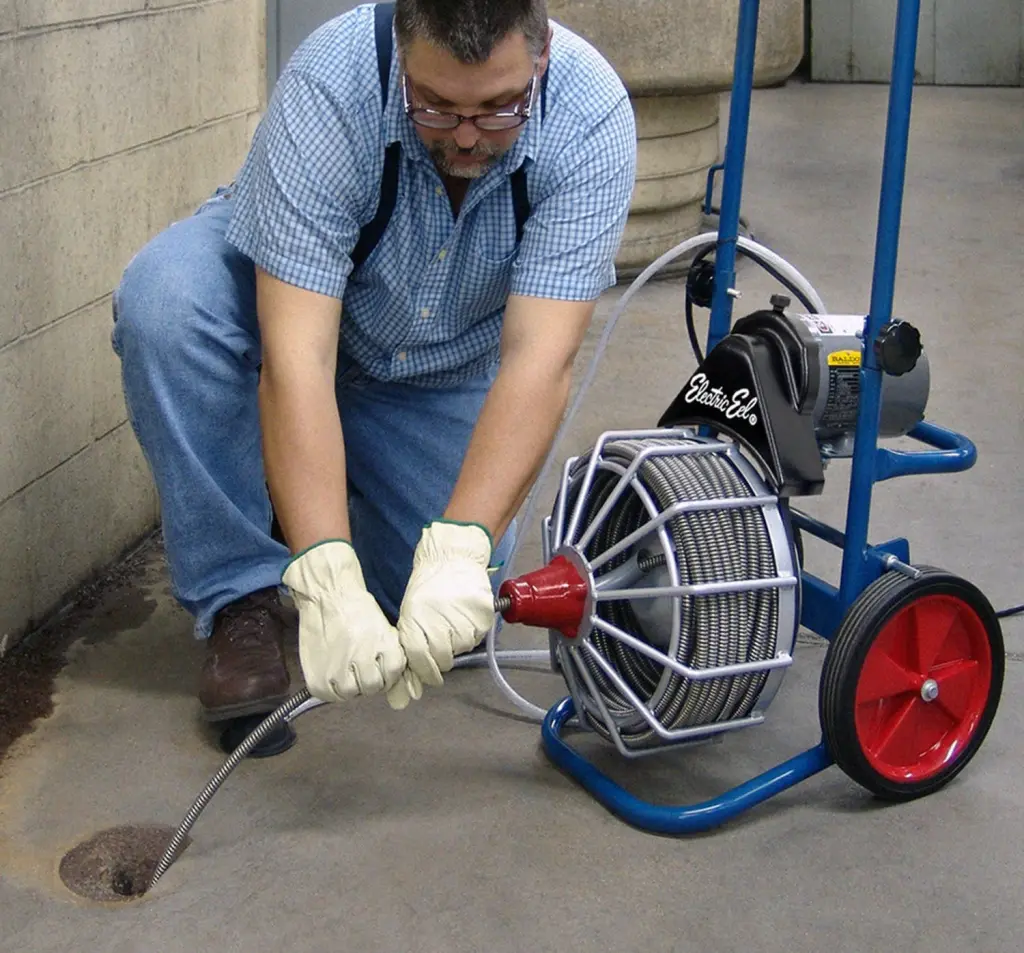 Electric Eel 75 Foot Power Snake Drain Cleaner 1.5 HP Motor Country True Value
