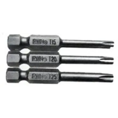 Irwin 3524993C 3-Piece Power Bit 2" Drills and Screwdrivers