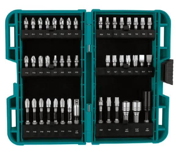 Makita E-01650 XPS 45-Piece Impact Bit Set Professional Drilling