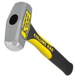 3-Pound Drilling Hammer 10-Inch Fiberglass Handle Masonry and Construction Various