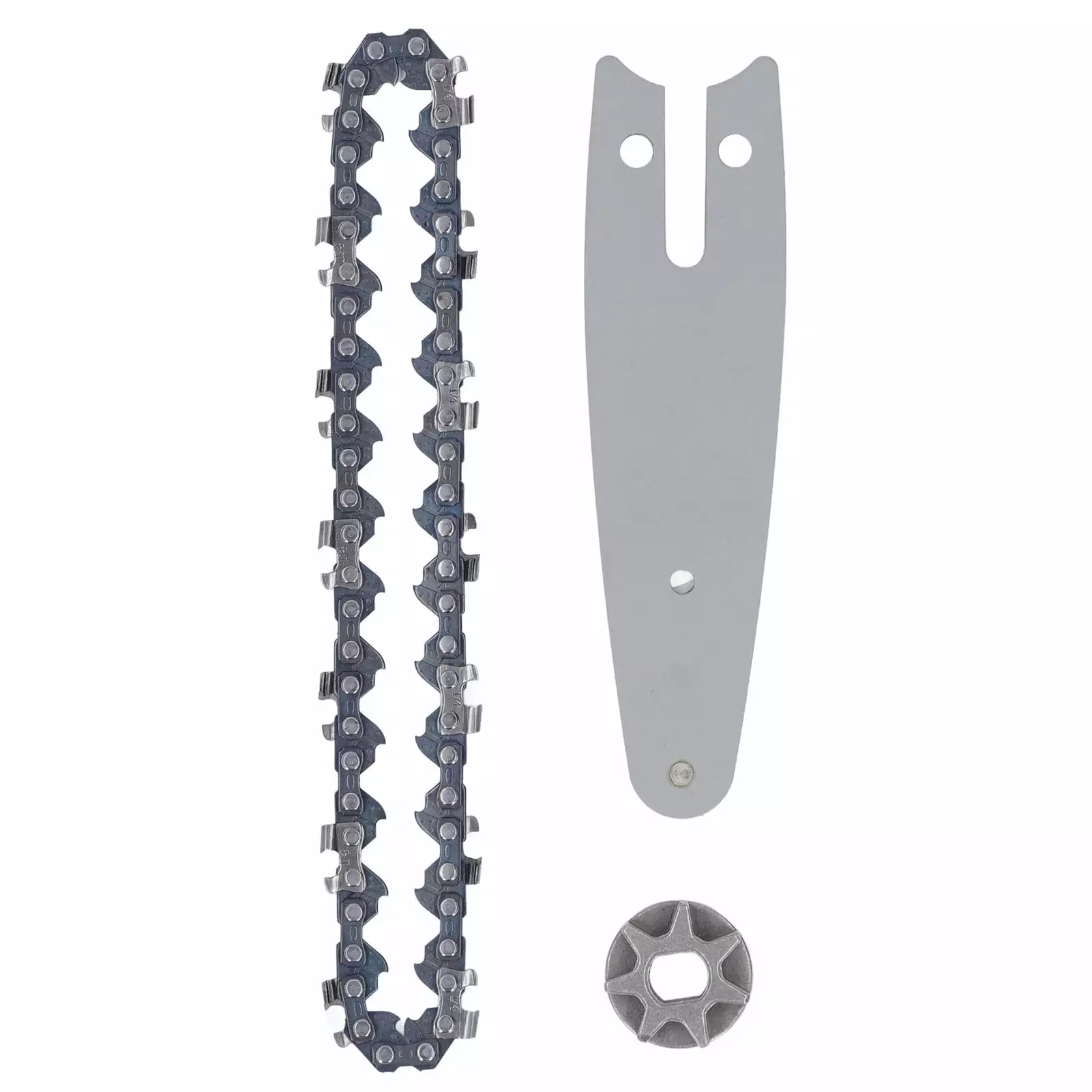 129mm Chainsaw Guide Plate Chain Sprocket Set Steel 4 Inch Mini Handheld Electric Pruning Saw itacadapter