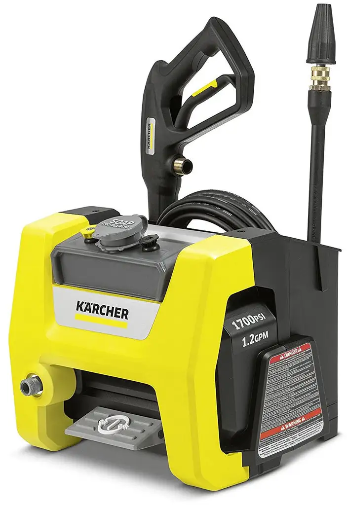 2000 PSI Electric Power Pressure Washer - Heavy Duty Hand Tool Set Deep Cleaning Karcher