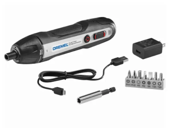 Dremel HSES-01 Home Solutions Electric Screwdriver Kit 4.0 Volt Cordless Tool
