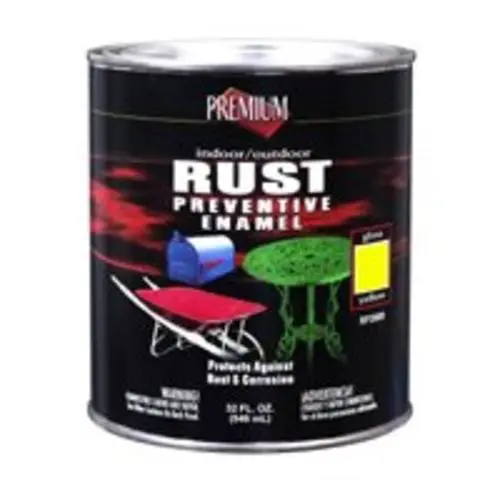 Premium RP3009 1 Qt Yellow Oil-Based Rust Preventive Enamel