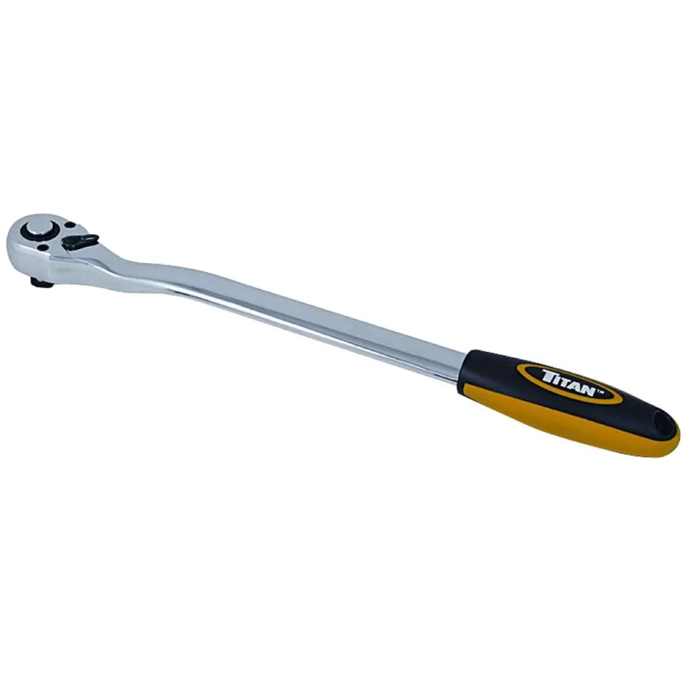 TITAN 1/2 Inch Extra Long Offset Ratchet Quick Release Tight Spaces