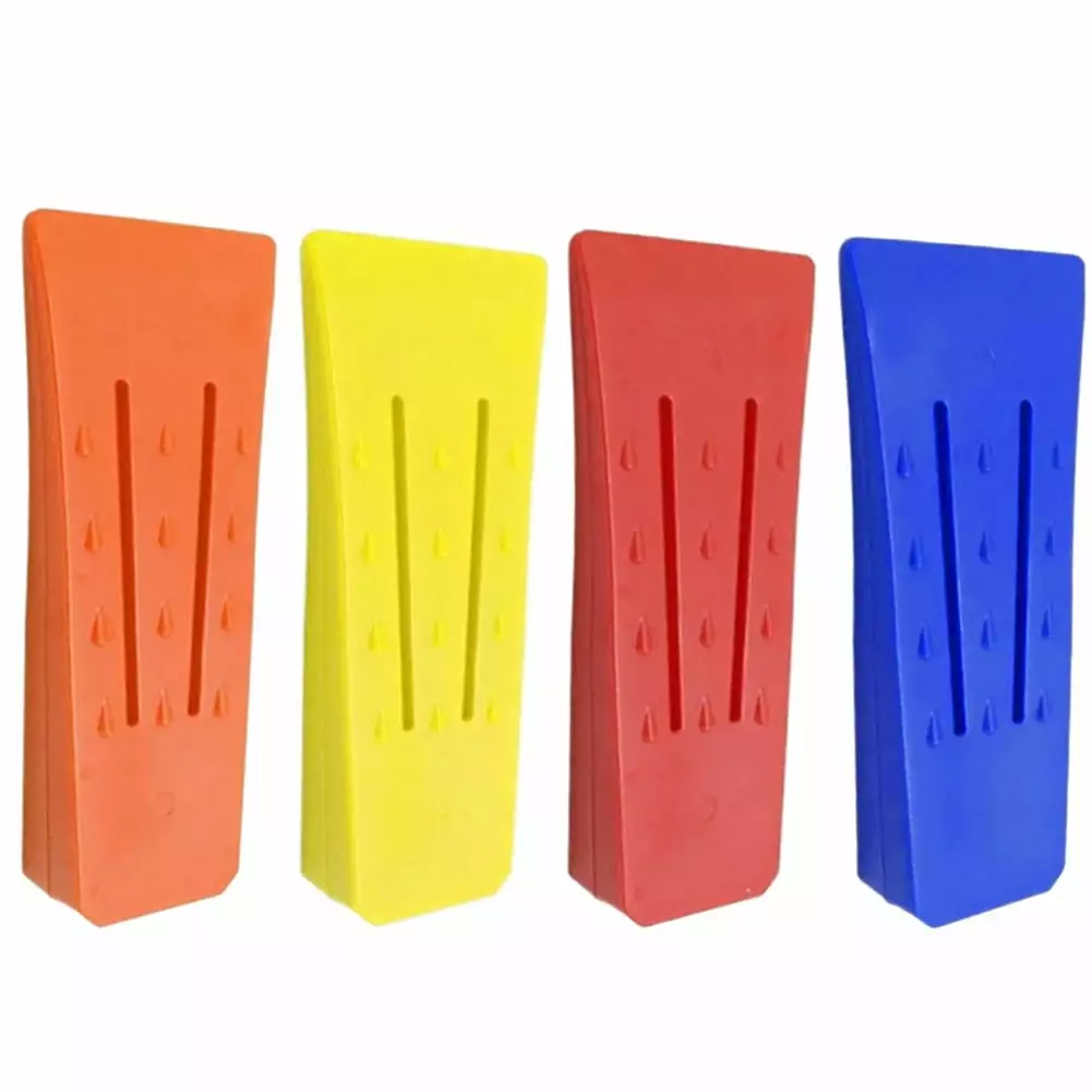 4 Pcs Plastic Effective Felling Wedge Cutting Logging Wedges Chain Saw Dreamhall