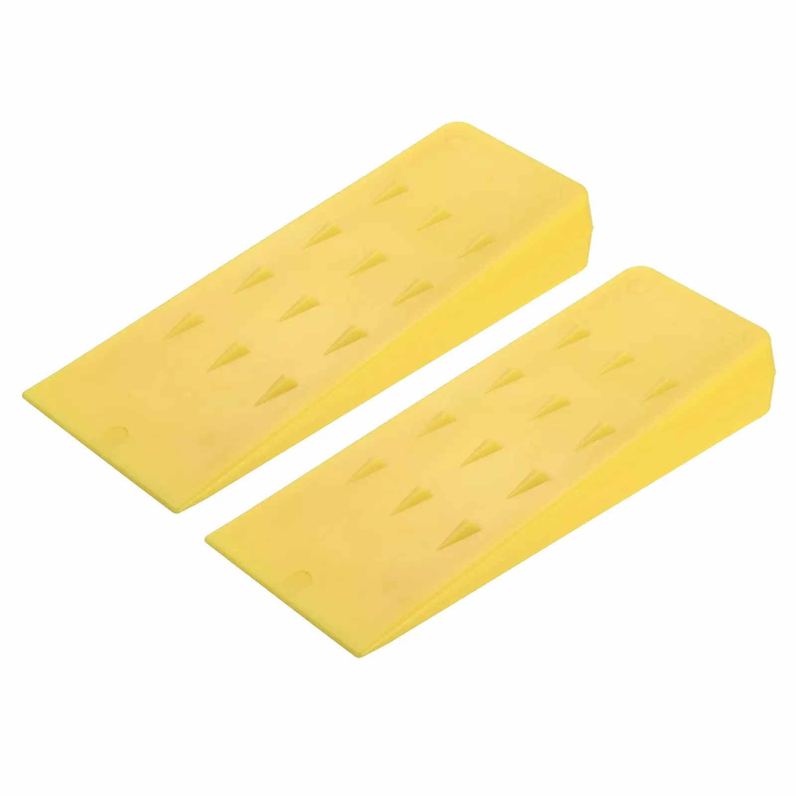 2Pcs Felling Wedges Tree Cutting 8 Chainsaw Plastic. Yellow Uxcell