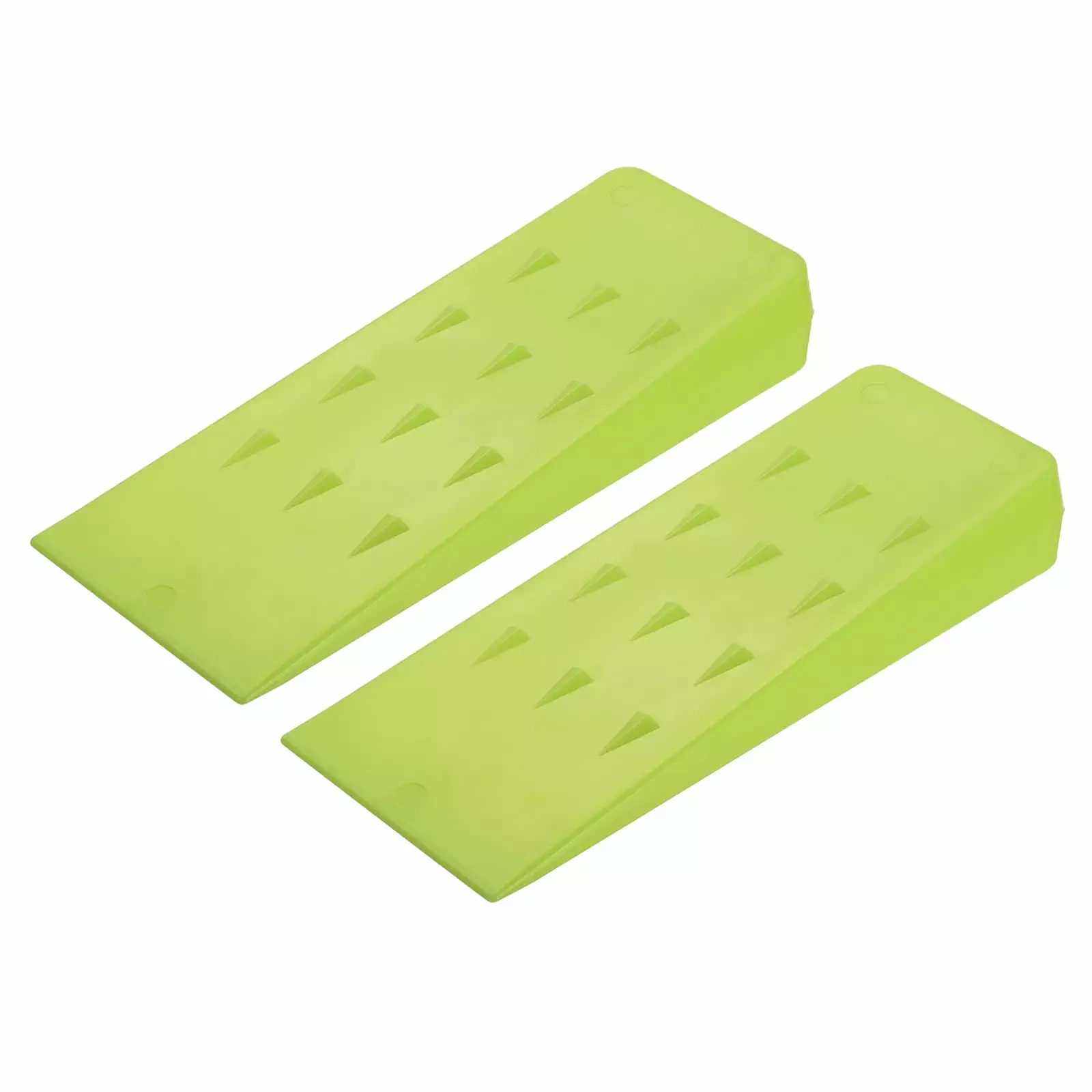 2Pcs Felling Wedges Tree Cutting 8 Chainsaw Plastic. Green Uxcell
