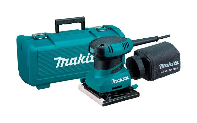 Makita Corded 2 Amp 1/4 Sheet Finishing Sander Smooth Surfaces