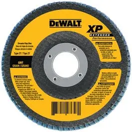 Zirconia Flap Disc 80-Grit 7 x 5/8-Inch-11 Metal Grinding Dewalt