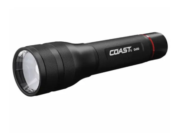 Coast 30122 G450 LED Flashlight Black Compact Design
