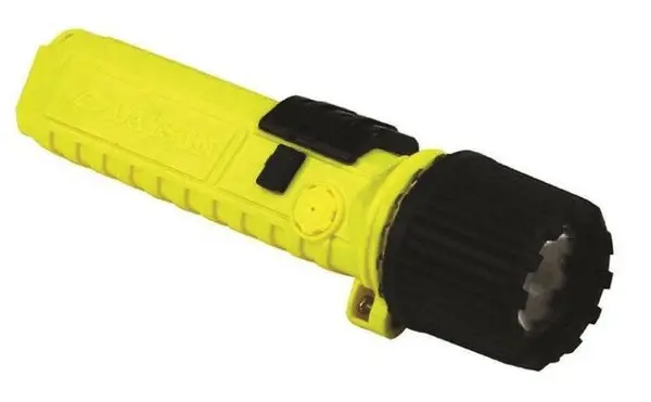 Dorcy 41-0091 Intrinsically Safe LED Flashlight Yellow Industrial Grade