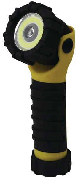 Dorcy 41-2386 203 Lumen LED or COB Swivel Head Flashlight Yellow