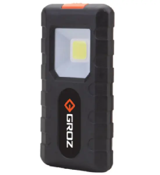 Groz LED/140 3 Watt COB Handy Pocket Flashlight Everyday Use