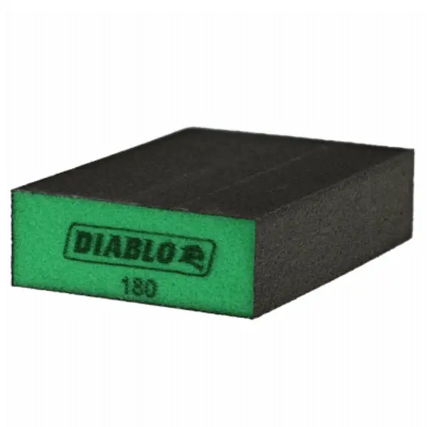 Diablo DFBLBLOSFN04G Large Flat Sanding Sponge 180 Grit Detailed Sanding Projects