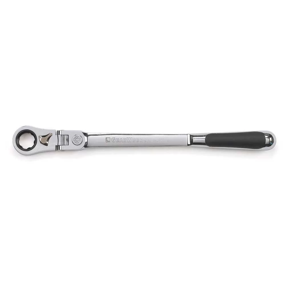 GEARWRENCH 3/8 . Drive Thru XL Locking Flex-Head Pass Ratchet Tight Spaces