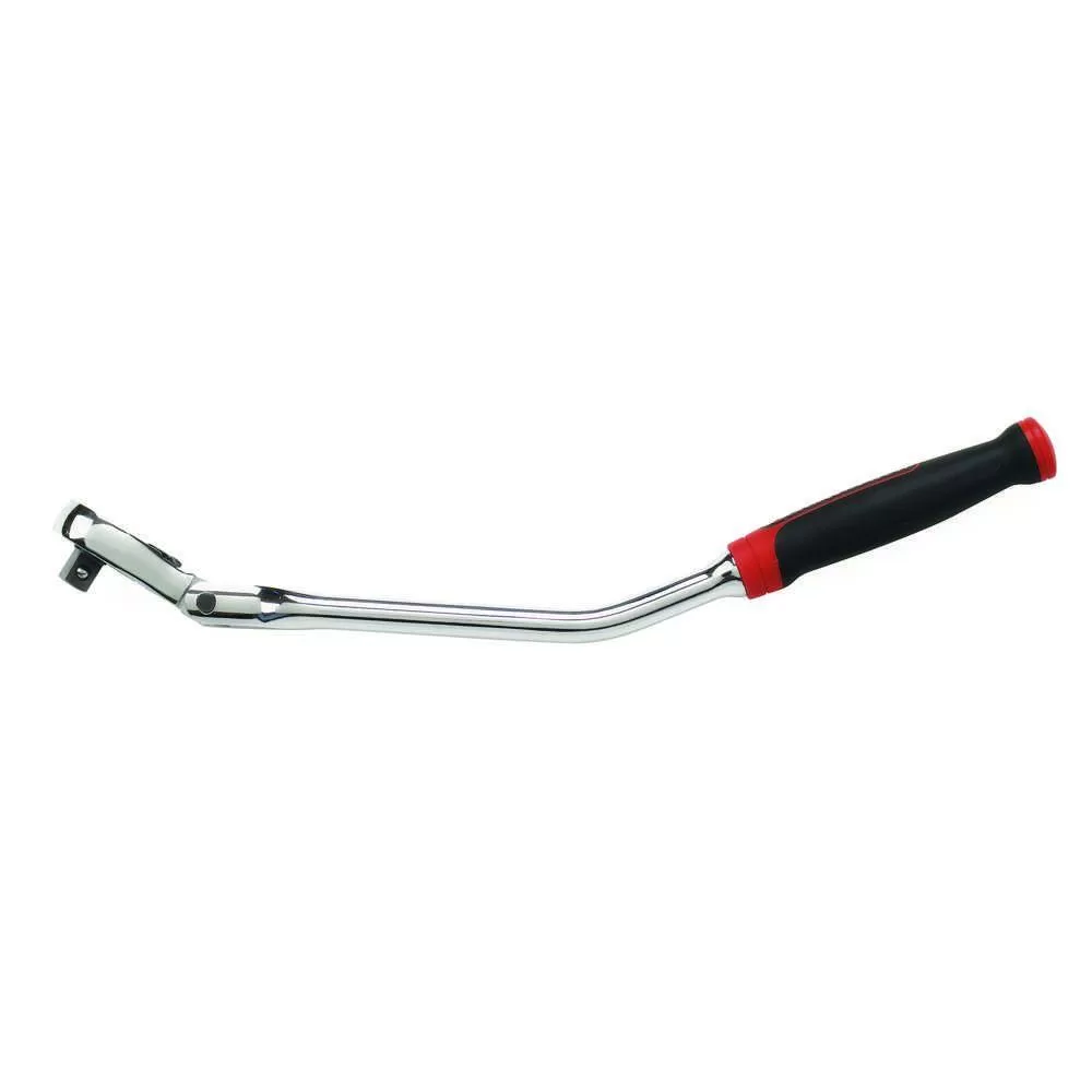 GEARWRENCH 3/8 Inch Drive Cushion Grip Offset Flex Handle Ratchet Comfort