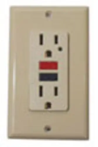 Vertical GFCI Clear Plastic Cover Electrical Outlet Protection Imperial
