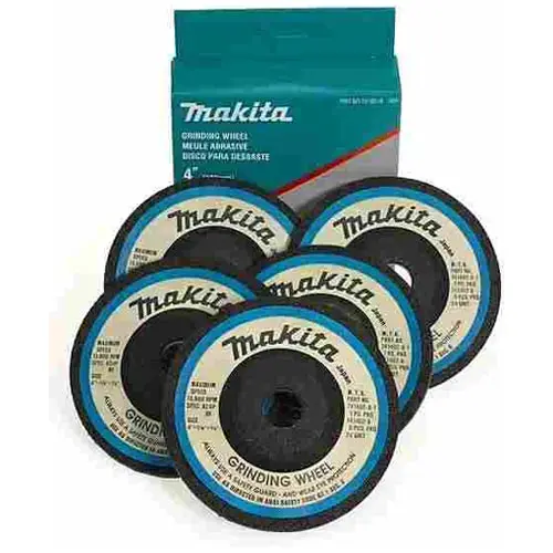 Makita 741402-8 4 Inch 24 Grit Grinding Wheel Metal and Masonry