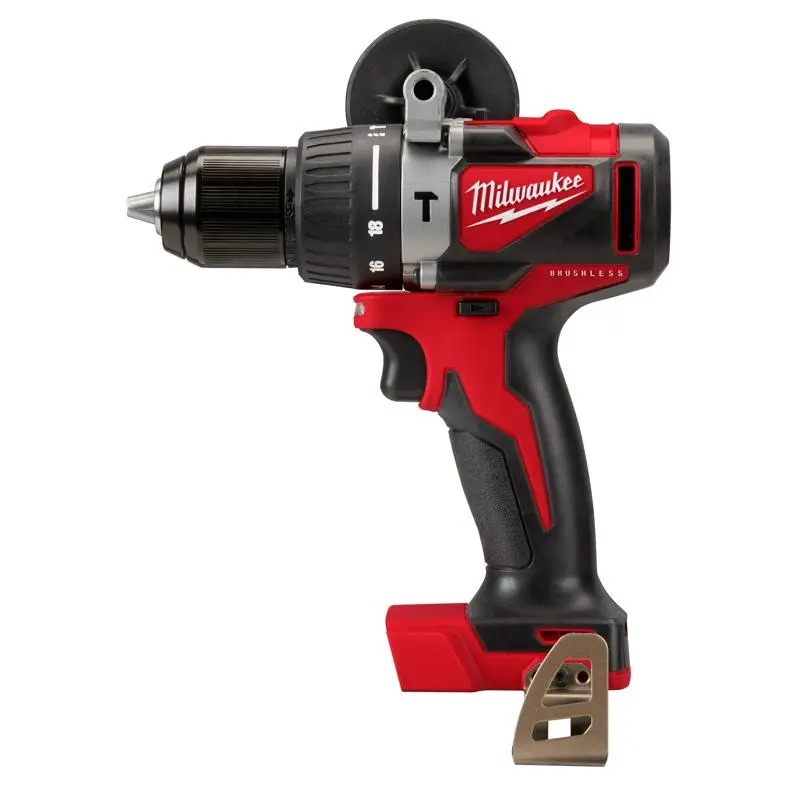 Milwaukee M18 18V Brushless Cordless Hammer Drill Driver Bare Tool 1/2 Inch 1800 RPM