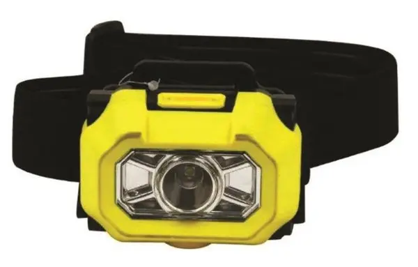 Dorcy 41-0094 180 Lumen LED Headlight Yellow Hands-Free Lighting