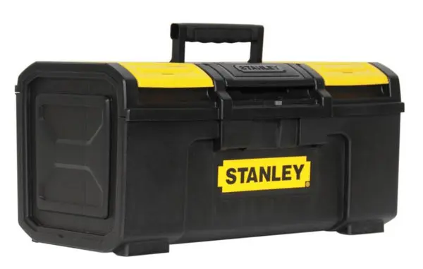 Stanley STST19410 Tool Box One-Hand Operation Latch 19 Inch Durable Storage