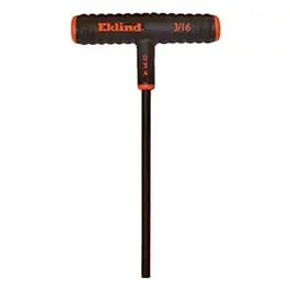 3/16-Inch Power Hex T-Key Industrial Applications Eklind