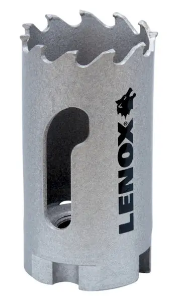 Lenox LXAH3114 Carbide Tipped Hole Saw 1-1/4 Inch Metal Wood Plastic