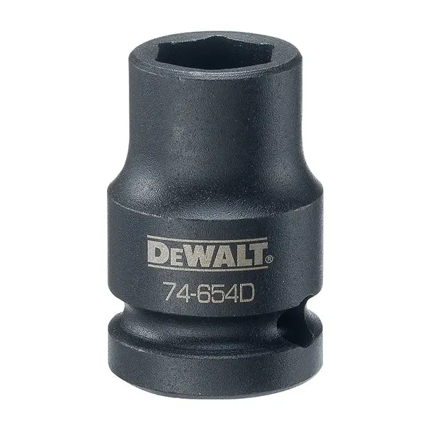DeWalt DWMT74654OSP Black Oxide Impact Socket 1/2'' Drive 6-Pt 1/2''