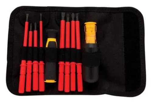 Dewalt DWHT66417 Insulated Screwdriver Set 10 Piece 1/8 Inch Professional Tools