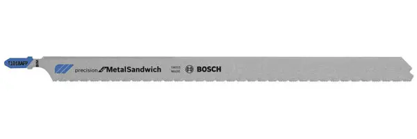 Bosch T1018AFP 24 TPI 9" Bi-Metal Jig Saw Blade Metal