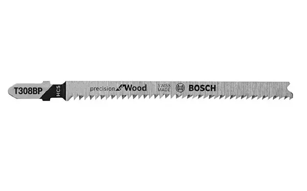 Bosch T308BO Extra Clean Wood T-Shank Jig Saw Blades 3 Pack Smooth Cuts