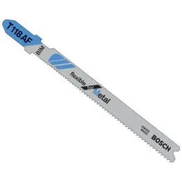 5-Pack 3 Inch 36-TPI Bi-Metal Jigsaw Blades Wood and Metal Bosch