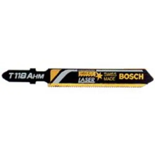 Bosch T118AHM T-Shank Jigsaw Blade 3 Inch 24 TPI Precision Cutting