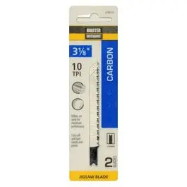 2-Pack 3-1/8-Inch 10-TPI Carbon Jigsaw Blades Wood Cutting Master Mechanic