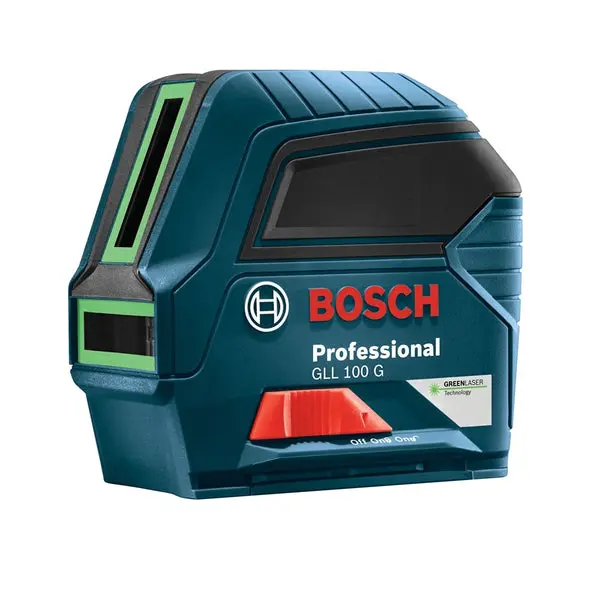 Bosch GLL100-40G Cross-Line Laser 1.5 Volt Precision Leveling