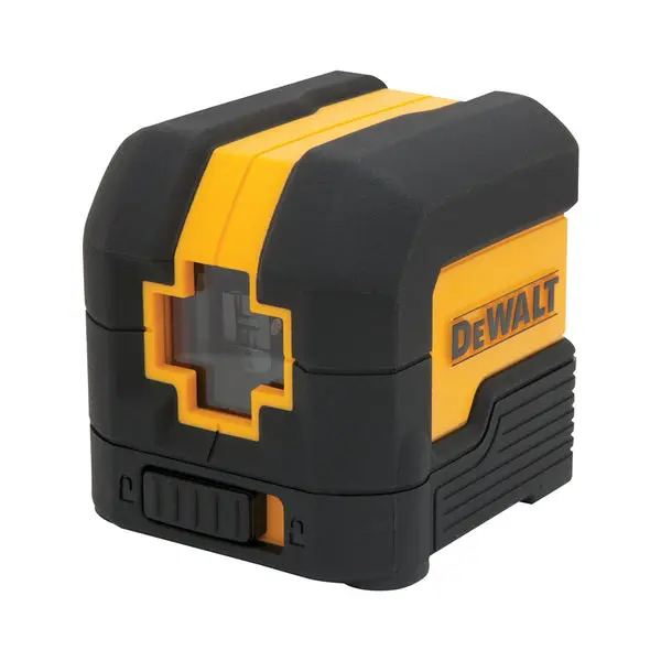 Dewalt DW08802 Self-Leveling Red Cross Line Laser Level 50 Feet Range