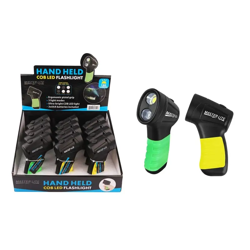 Diamond Visions Master Lite Assorted COB Flashlight Pack 12